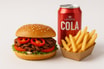 Spicy Burger Menu